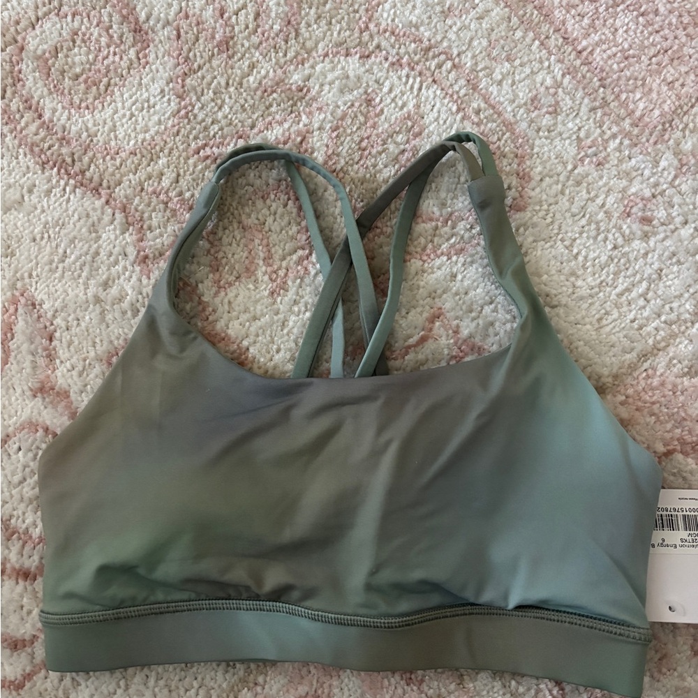 Lululemon size 6 green bra